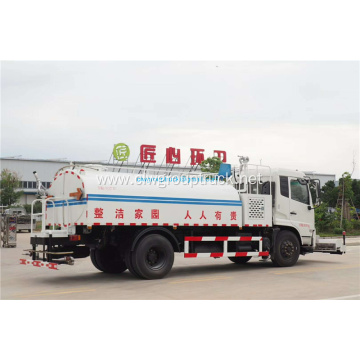 Dongfeng 4x2 water tank high-pressure cleaning road truck